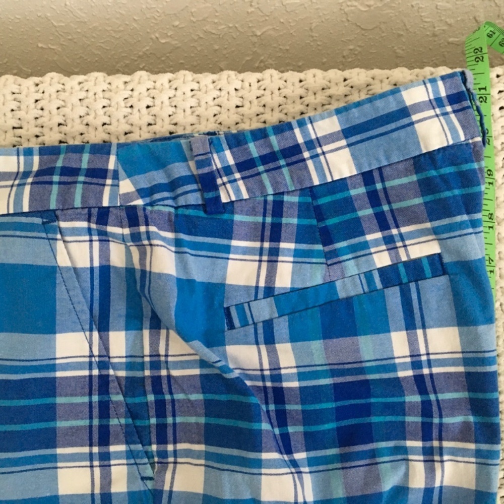 Ralph Lauren checkered Bermuda Golf Shorts woman size 8 - Picture 7 of 8